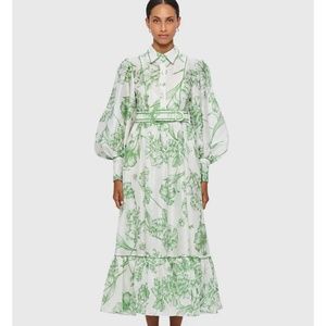 NWT - Leo Lin Stephanie Midi Dress